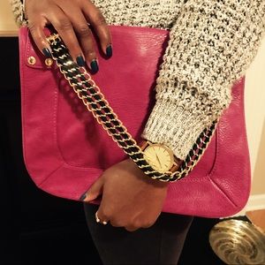 Olivia + Joy Suspect Pink Satchel